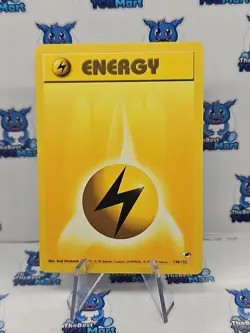 Pokemon - Lightning Energy - 130/132 - Gym Heroes - LP - Image 1