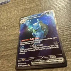 Pokemon Scarlet & Violet 151 200 Blastoise ex Special Illustration Rare Full Art - Image 3