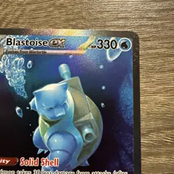 Pokemon Scarlet & Violet 151 200 Blastoise ex Special Illustration Rare Full Art - Image 5