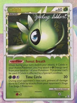 Celebi - 2012 (Zachary Bokhari) 92/102 - Pokemon World Championship Decks - LP - Image 1
