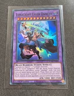 DUAD-EN030 "Lunalight Liger Dancer" Super Rare Yu-Gi-Oh! NEW - Image 1