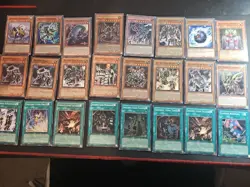 Yu-Gi-Oh TCG - 24 Card Ancient Gears/Machine Set LP/WP - +10 free cards - Image 1