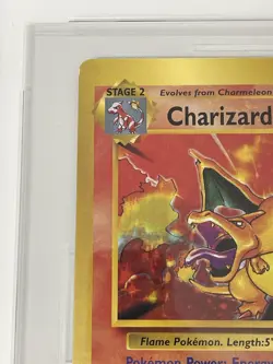 Pokemon Card PSA Auth 10 Gem MT Arita Sketch CoroCoro Jumbo Charizard 4/102 - Image 3