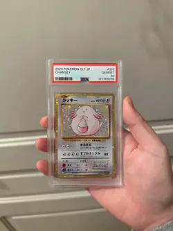 PSA 10 GEM MINT 2023 POKEMON JAPANESE CLF-TRADING CARD GAME #015 CHANSEY - Image 1