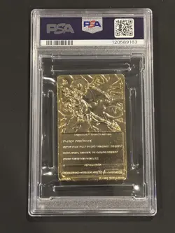 Charizard Pokemon Card Burger King 23K Gold Plated Promo Nintendo PSA 6 - Image 2