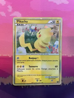 Pokemon Card Pikachu France Holo World Collection Near Mint - Image 1