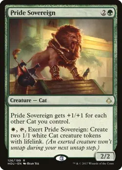 Pride Sovereign (HOU 126) Lightly Played - MTG single - Image 1