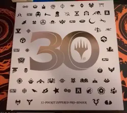 Ultra Pro : MtG Binder 12-Pocket PRO-Binder - 30th Anniversary *New* - Image 1