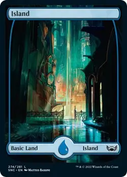 Foil - Island (274) - 274 / NM / English MTG - Image 1