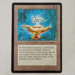 MTG Aladdin's Lamp Arabian Nights Magic The Gathering LP - Image 1