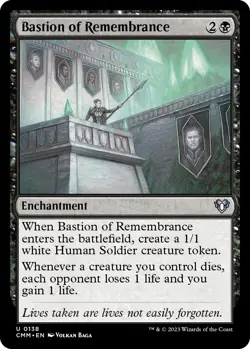 Foil - Bastion of Remembrance - 138 / NM / English MTG - Image 1
