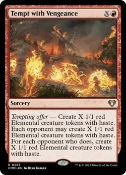 Foil - Tempt with Vengeance - 263 / NM / English MTG - Image 1