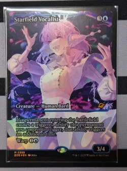 MTG Starfield Vocalist (Showcase) Edge of Eternities Foil NM #359 (English) - Image 1