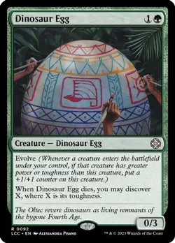 MTG Lost Caverns of Ixalan Commander - Dinosaur Egg - Image 1