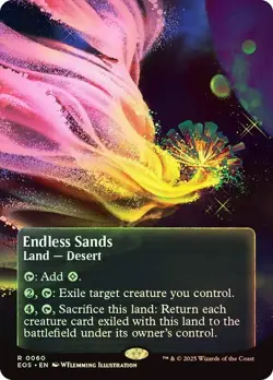 MTG - Endless Sands - Foil - Stellar Sights - Edge of Eternities - Magic - Image 1
