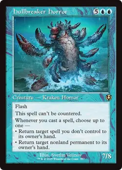 Retro HULLBREAKER HORROR x1 mtg NM-M Innistrad Remastered 1 Rare - Image 1