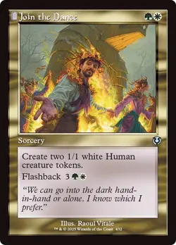 Retro JOIN THE DANCE x4 mtg NM-M Innistrad Remastered 4 Unc - Image 1