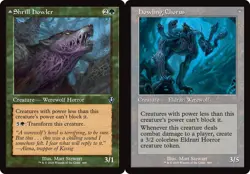 Retro SHRILL HOWLER // HOWLING CHORUS x4 mtg NM-M Innistrad Remastered 4 Unc - Image 1