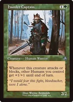 Retro HAMLET CAPTAIN x4 mtg NM-M Innistrad Remastered 4 Unc - Image 1