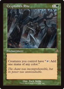 Retro CRYPTOLITH RITE x1 mtg NM-M Innistrad Remastered 1 Rare - Image 1