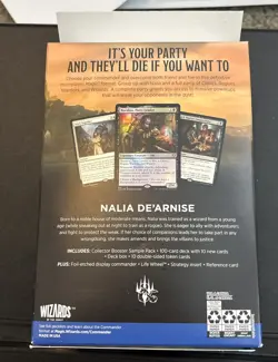 Commander Legends: Battle for Baldur's Gate - Party Time Commander Deck MTG Bran - Image 3