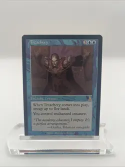 Treachery Urza’s Destiny 1999 Near Mint Mtg Magic The Gathering Matthew Wilson - Image 1