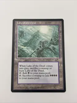 Lake Of The Dead Alliances 1996 Near Mint Never Played Mtg Magic The Gathering - Image 4