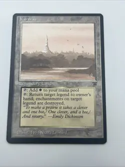 Karakas Legends 1994 Very Good Mtg Magic The Gathering Illus. Nicola Leonard - Image 5