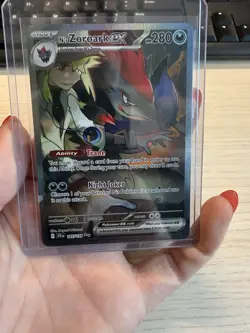 Pokemon TCG Journey Together Special Illustration Rare N's Zoroark EX 185/159 - Image 3