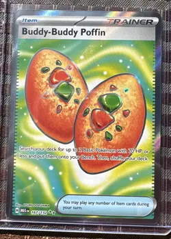 Buddy Buddy Puffin 167/132 Mega Evolution IR Pokemon TCG Full Art English - Image 1