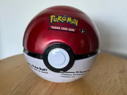 Authentic Pokemon TCG Poke Ball Tin Brand New Factory Sealed A24 - Image 1