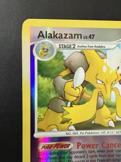 Pokemon TCG Mysterious Treasures Alakazam 2/123 Reverse Holo NM - Image 4