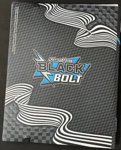 New Unused Pokemon Scarlet & Violet: Black Bolt Binder Collection - Binder Only - Image 3