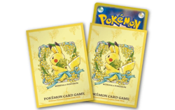 New Sealed Japanese Pokemon Center Mimosa e Pikachu 64 Ct Sleeves US Seller - Image 2