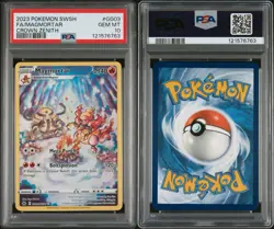 PSA 10 GEM MINT MAGMORTAR FULL ART GG03/GG70 CROWN ZENITH 2023 POKEMON TCG - Image 3