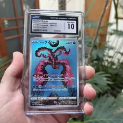 Galarian Moltres 2022 Pokemon Japanese VSTAR Universe 190/172 CGC Gem Mint 10 - Image 1
