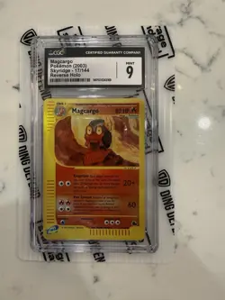 Magcardo Pokemon (2003) Skyridge 17/144 Reverse Holo CGC 9 Mint - Image 1