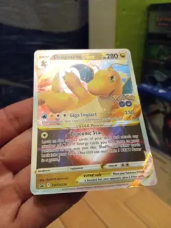 Dragonite VSTAR SWSH236 Black Star Promo Pokemon Go !!MINT!! - Image 4