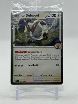 Hop's Dubwool 136/159 Best Buy Exclusive Promo 2025 Pokemon SV Sealed. - Image 1
