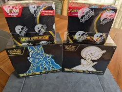 Pokemon Sealed Mega Evolution Bundle 2 Booster Boxes & Pokemon Center ETB's - Image 1