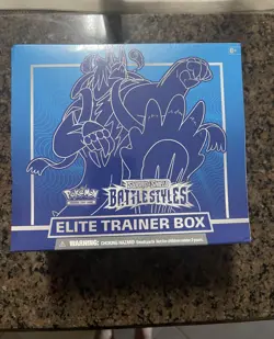 Sealed New Pokemon TCG: Battle Styles Elite Trainer Box ETB Rapid Strike Urshifu - Image 1