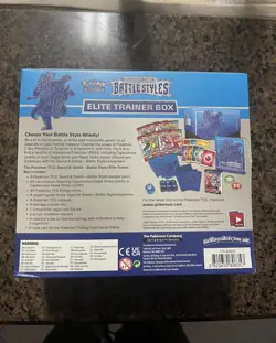 Sealed New Pokemon TCG: Battle Styles Elite Trainer Box ETB Rapid Strike Urshifu - Image 4
