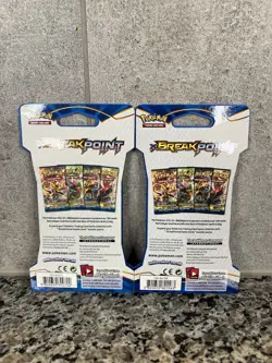 2x Pokemon XY Breakpoint Sleeved Booster Pack Sealed - Image 2