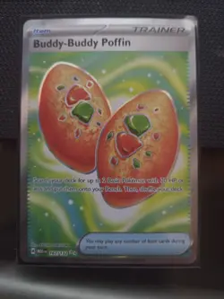Pokemon TCG Mega Evolution Buddy-Buddy Poffin 167/132 English NM - Image 1