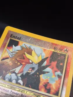 Pokemon TCG Entei 34 Reverse Holo Promo Black Star Movie Promo Lp - Image 4