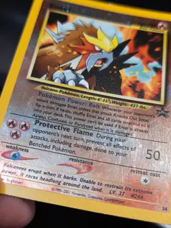 Pokemon TCG Entei 34 Reverse Holo Promo Black Star Movie Promo Lp - Image 5