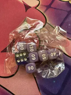 Pokemon TCG Gardevoir Dice Set - 7 Tournament Legal Purple Dice - Box Included - Image 3