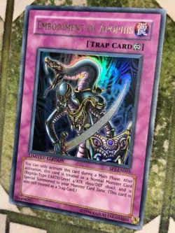 YuGiOh EMBODIMENT OF APOPHIS Ultra Rare Limited Edition SP1-EN003 - Image 1