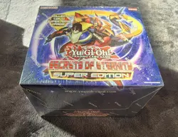 YUGIOH SECRETS OF ETERNITY SUPER EDITION Display Box SEALED!! 17b - Image 2