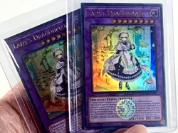 Lady's Dragonmaid BLMM-EN049 YuGiOh! Ultra Rare 1st Edition - Image 3